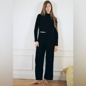 OZMA Ribbed knit pants